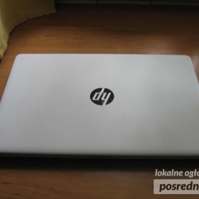 Nowy laptop HP biały Slim 4k Radeon 2gb win 10 gwarancja
