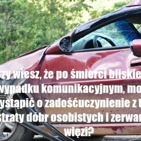 Odszkodowania Wypadek w pracy, Wypadek komunikacyjny BEZPŁATNA ANALIZA