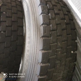opony 295/80/22.5 na felgach 4 szutki komplet