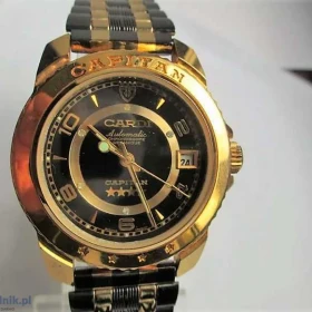 Zegarek CARDI CAPITAN GOLD Automatic-Pozłacany