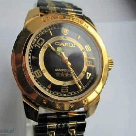 Zegarek CARDI CAPITAN GOLD Automatic-Pozłacany