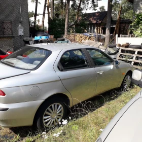 „ ALFA Romeo 156 - 1,9JTD ” 2000r. 200 tys.km, Srebrny Metalic, stan bdb. !