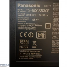 Sprzedam Telewizor Panasonic 50 cali 