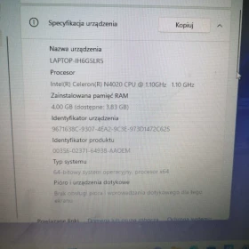 LAPTOP ASUS E410M / Nowy Lombard / Expres wys / Częstochowa