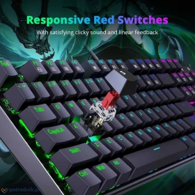 Klawiatura mechaniczna REDRAGON RUDRA K565 RGB