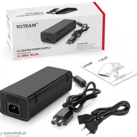 Zasilacz YCCTEAM do Xbox 360 Slim 135 W wtyczka PL