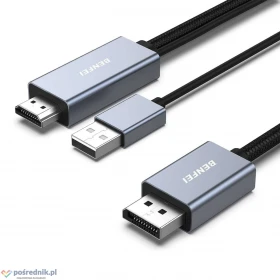 Przewód HDMI display port 4k BENFEI