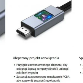 Przewód HDMI display port 4k BENFEI