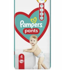 PAMPERS Pieluchomajtki Pants 4 Maxi 52 szt