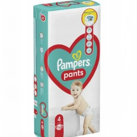 PAMPERS Pieluchomajtki Pants 4 Maxi 52 szt