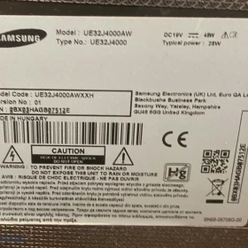 Telewizor SAMSUNG UE32J4000 uszkodzony/ Częstochowa NMP 6