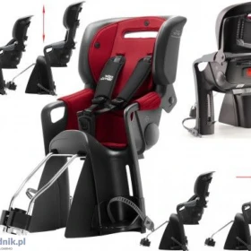 Fotelik rowerowy Romer JOCKEY 3 Comfort Britax czerwony dwustronny