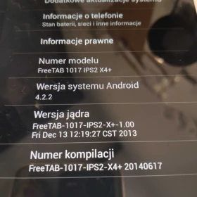 Tablet Modecom FREE TAB 1017 IPS2 X4+ / Nowy Lombard / Częstochowa