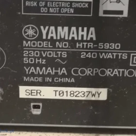 Amplituner YAMAHA HTR-5930 5.1 DT / Nowy Lombard /  Częstochowa