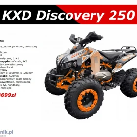 Quad 250 manual Sportowy Mad Max KXD Discovery 200 Raty Dostawa