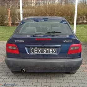 Citroen Xsara 1.4 benzyna 1999r. czarne blachy