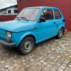 Polski Fiat 126P 650 z 1989 roku świeże OC i przegląd, nowy akumulator 