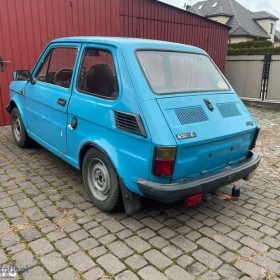 Polski Fiat 126P 650 z 1989 roku świeże OC i przegląd, nowy akumulator 