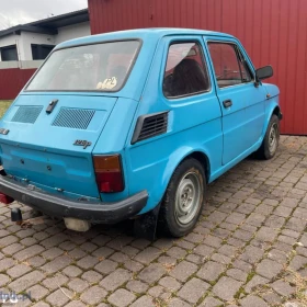 Polski Fiat 126P 650 z 1989 roku świeże OC i przegląd, nowy akumulator 