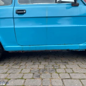 Polski Fiat 126P 650 z 1989 roku świeże OC i przegląd, nowy akumulator 