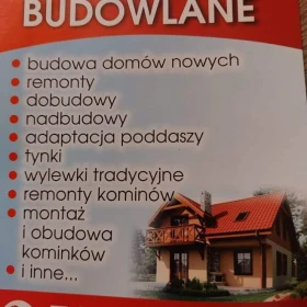 Budowy domów, murowanie,tynkowanie,wylewki i inne