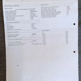 Drukarka urządzenie wielofunkcyjne HP LaserJet Professional M1132MFP CE847A laserowa mono 18 s/min sprawna kompletna z tonerem