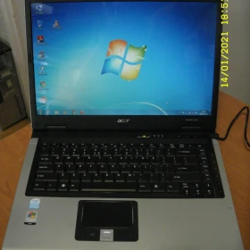 Acer Extensa 5200(AS5610z) 15,4” LCD 1280x800 błyszczaca/Inel Core2Duo T5500 2x1,66GHz/2GB Ram DDR2(1+1)/320GB HDD SATA/Intel HD Graphics/DVDRW/czy