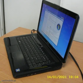 Dell Inspiron 1545 15,6” LED 1366x768 błyszczaca/Intel Core2Duo P8600 2x2,4GHz/3GB RAM DDR2(2+1)/320GB HDD SATA/Intel HD Graphics/kamera/DVDRW