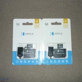 Karta micro SD wraz z adapterami