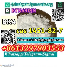 Cas 1451-82-7 2-Bromo-4-Methylpropiophenone 2B4M BK4 Bromketon-4 whatsapp/telegram/signal+8613297903553