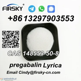 High Quality Pregabalin Lyrica CAS 148553-50-8 In Stock Whatsapp/telegram/Signal+8613297903553