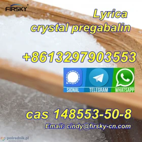 High Quality Pregabalin Lyrica CAS 148553-50-8 In Stock Whatsapp/telegram/Signal+8613297903553