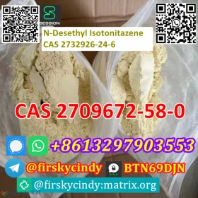 Safe Delivery Cas 2709672-58-0/2732926-24-6 with 99% purity safe delivery Whatsapp/Telegram/Signal+8613297903553