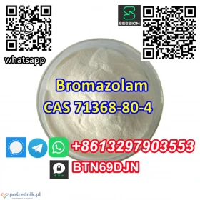 Bromazolam Powder cas 71368-80-4 for research chemical Telegram/Signal+8613297903553