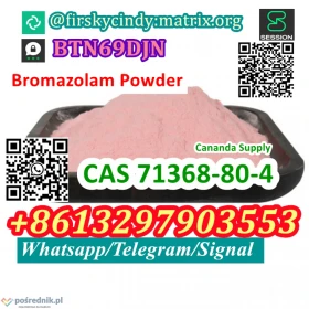 Bromazolam Powder cas 71368-80-4 for research chemical Telegram/Signal+8613297903553