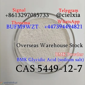 Signal@cielxia.18 Cheap Price CAS 5449-12-7 New BMK Powder BMK Glycidic Acid (sodium salt)