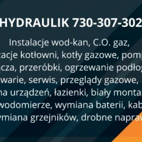 Hydraulik Gazownik Usługi Gaz 