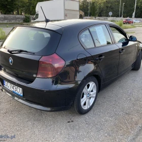 BMW E87 seria 1 czarna skóry climatronic 2.0 diesel 143KM doinwestowana