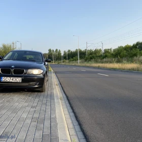 BMW E87 seria 1 czarna skóry climatronic 2.0 diesel 143KM doinwestowana