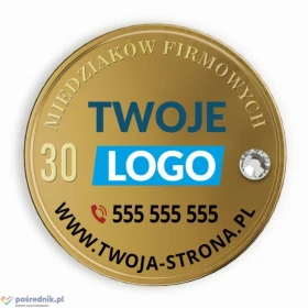 NOWOŚĆ !  REKLAMA TWOJEJ FIRMY NA MONECIE - WIZYTÓWKA , MONETA Z LOGO TWOJEJ FIRMY , 30 zł - sztuka