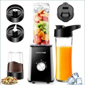 Nowy Blender 3 w 1 / KITCANIS / 600w / Kawa/ Smoothie / Itd.