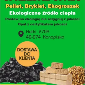 Węgiel, ekogroszek, pellet, brykiet opał sprzedaż opału