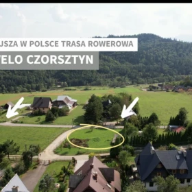 Atrakcyjne działki w Falsztynie z widokiem na zamki w Czorsztynie i Niedzicy 