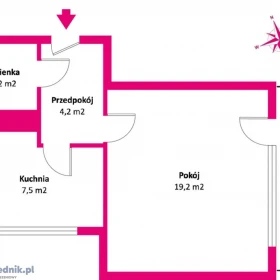 Kawalerka w wysokim standardzie PÓŁNOC - Częstochowa