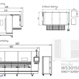 PROMOCJA - Wycinarka laserowa Fiber 6kW