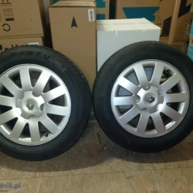 Opony wielosezonowe 205/60R16 z felgami Renault