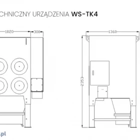 System filtracji i wyciągu spalin WS-TK