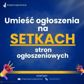 Twoje ogłoszenie nawet na 800 portalach