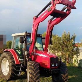 Massey, deere, nowy ładowacz, nowe opony