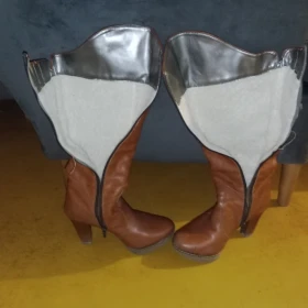 buty zimowe damskie skóra rozm39